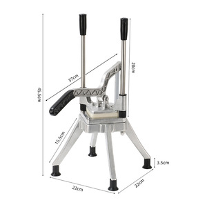 Machine à découper verticale manuelle pour cuisine domestique, coupe-<span class=keywords><strong>frites</strong></span> portable, coupe-légumes et fruits multifonctionnel commercial - Product Image 5