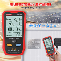 Testeur Multimètre Digital Intelligent MPPT pour Panneau Solaire, Courant et Tension PV, Mesureur VOC PhotoVoltaïque avec Écran LCD