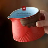Service à thé chinois créatif de la Cité interdite de Chine, souvenir touristique de Pékin, cadeau commémoratif pratique haut de gamme pour l'étranger