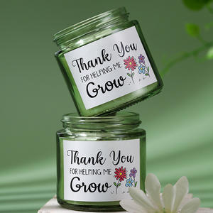 Huaming Private Primal Label Hotel Palo Santo Colección de velas de aromas mixtos Velas perfumadas de cera de soja de Vidrio colorido Vela pequeña - Product Image 4