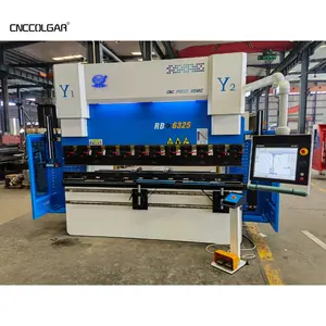 Presse plieuse cnc CNCColgar DA66T 63t avec prix de la machine de presse plieuse 6 + 1 axes