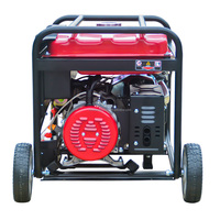 Générateur à essence Stanford 5KW, moteur 420CC, système de démarrage par lanceur, AVR ATS en option, portable, AC 50Hz pour la sauvegarde d'urgence