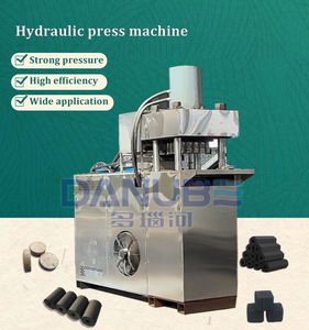 Presse à briquettes en acier inoxydable à économie d'énergie, machine à briquettes de charbon de bois carbonisé à partir de sciure de bois - Product Image 2