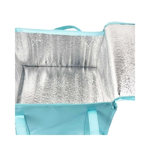 New Style <span class=keywords><strong>Hot</strong></span> <span class=keywords><strong>Selling</strong></span> Aluminium folie Große Kapazität Umwelt freundliche isolierte Einkaufstasche - Product Image 6