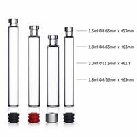 Flacon en verre stérile de 3 ml de qualité supérieure avec couvercle en aluminium et bouchon à vis pour la distribution de peptides (Emballage en verre)