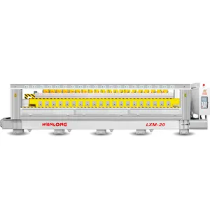 16 heads Automatic polishing machine for marble slab stone processing machine Bullnose marble surface polishing machine