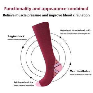 <span class=keywords><strong>Calcetines</strong></span> de compresión invisibles de nailon para mujer, estilo transfronterizo, anti-fricción, resistentes al olor y al sudor - Product Image 5
