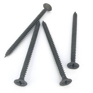 Vis à cloisons sèches en acier au carbone écologiques avec revêtement non toxique, tailles métriques/pouces, classe 8.8 pour projets de rénovation intérieure - Product Image 1