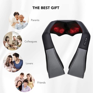 U Shape Neck Shoulder Shawl Massager for <b>Back</b> Neck and Shoulder for Pain Relief Deep Tissuneck Massage - Product Image 4