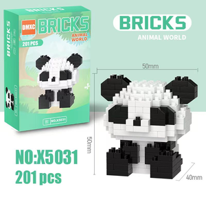 Ensembles de jouets de construction d'animaux de dessin animé les plus vendus, comme des prix <span class=keywords><strong>pour</strong></span> les anniversaires, blocs de construction nano miniatures, ensembles de blocs de construction - Product Image 1