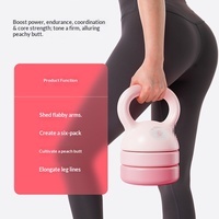 Pilates Kettlebell Verstellbares Eisen-Krafttrainingsgerät für Heimfitness Kniebeugen Arm-Workout Fitness-Übungen Kompaktes Design