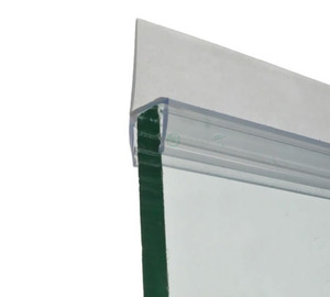 <span class=keywords><strong>Guarnizione</strong></span> in PVC per Porte Scorrevoli in Vetro Senza Telaio, Tipo H, Striscia Sigillante Morbida per Porte Doccia a Montaggio Laterale, Prezzo di Fabbrica Cinese - Product Image 1