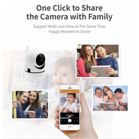 Q7 Best Selling Smart Home Security Wireless Camera 360 Degree Smart Indoor WIFI Built-in Mic for Pet Baby Monitor Security V380