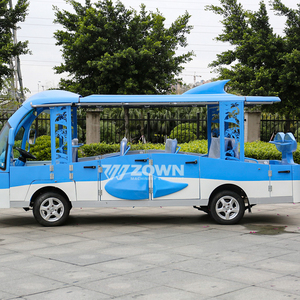 CE Approved Pure Electric Tour Bus Custom Design Long <b>Range</b> Low Cost for Hotel Villa Amusement Park Daily Short Shuttle Service - Product Image 3