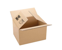 Prix Usine Boîte d'Emballage Postale en Carton avec Logo Personnalisé pour Petites Entreprises, Carton Extérieur Ondulé pour Expédition Express