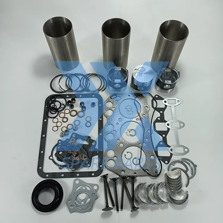 Kit revisão do motor 3TNV68 com junta kit peças sobressalentes para Yanmar