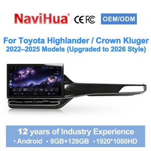 Navihua Car Upgrade 15.6 Inch Touch Screen Android Multimedia Carplay Radio <b>Stereo</b> for Toyota Crown Kluger/Highlander 2022-2025 - Product Image 1