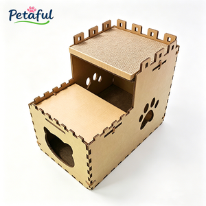 Casa <span class=keywords><strong>de</strong></span> <span class=keywords><strong>Gatos</strong></span> Modular <span class=keywords><strong>de</strong></span> Cartón <span class=keywords><strong>de</strong></span> Lujo al por Mayor, con Forma <span class=keywords><strong>de</strong></span> Escalera, Corrugada, Ecológica, Juguete <span class=keywords><strong>para</strong></span> <span class=keywords><strong>Gatos</strong></span>, Rascador <span class=keywords><strong>para</strong></span> <span class=keywords><strong>Gatos</strong></span> - Product Image 3