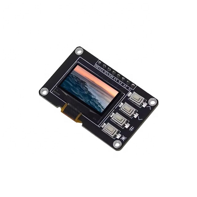 0.96-inch OLED display screen resolution 128*64 screen module with matrix 4 key interfaces keyboard IIC SSD1315