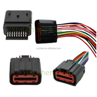 Adaptateur de remorque de voiture étanche 12V 3 broches de style européen avec prise pour connecteurs de tracteur et remorques