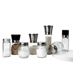 เหยือก<span class=keywords><strong>เครื่องปรุง</strong></span>ทรงสี่เหลี่ยมขนาด4ออนซ์ขวดเปล่าพร้อมฉลากสติกเกอร์และเชคเกอร์สำหรับ<span class=keywords><strong>วาง</strong></span>เครื่องเทศในตู้ลิ้นชักขวดแก้วพร้อมฝา - Product Image 5