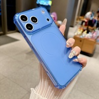 Funda Protectora para Teléfono con Esquinas Reforzadas Anti-caídas, Acabado Mate, para iPhone 17 Air 16 15 Pro Max, Cobertura Total de Lente, TPU Suave, Venta al Por Mayor