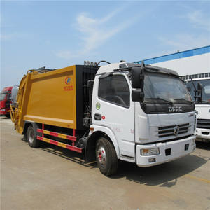 Dongfeng 4x2 4x4 Mini Poubelle Chargement arrière Camion à ordures Benne basculante de 3 tonnes 5 mètres cubes <span class=keywords><strong>Petit</strong></span> Compacteur d'ordures Camion à ordures - Product Image 3