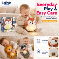 Peluches Belinda, jouets en peluche personnalisés avec mouvement respiratoire pour enfants, jouet sensoriel apaisant pour le sommeil, peluche en peluche pour enfants