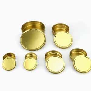 Boîtes en métal dorées personnalisées de qualité alimentaire, très demandées, pour le stockage - Product Image 2