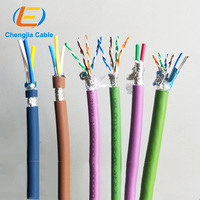 Câble de communication LAN intérieur/extérieur, câble Ethernet industriel Cat5e UTP 4pr 24awg pour caméra CCTV
