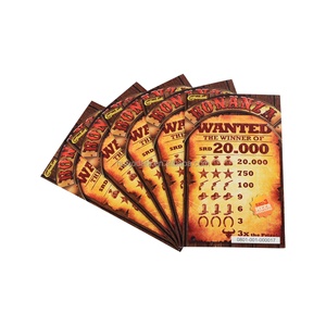 Billets à gratter colorés de qualité supérieure à prix de gros – Cartes de jeu à gratter - Product Image 4