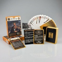 Cartes à Jouer Personnalisées Écologiques Durables Portables pour Usage Familial Finition Lisse Boîte en Papier Dynasty W1 Coins Arrondis