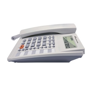 Có dây văn phòng nhà đa chức năng điện thoại một điện thoại với người gọi ID Điện thoại cố định Loa điện thoại - Product Image 4