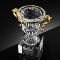 Trophée en cristal personnalisé Tasse en verre Plaque unique sculptée pour les récompenses Événements sportifs Cadeaux souvenirs