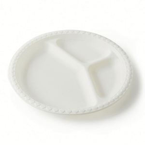 Platos de Plástico de Almidón de Maíz, Vajilla Blanca, Plato para Cena, Platos para Postre - Product Image 2