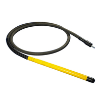 Konstruktion Beton vibrator Ersatzteile 6m Länge Poker Variety Kupplung 220V Externer Elektromotor Vibrator