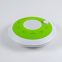 Meilleur lecteur de sons relaxants compact, avec sons d'océan, de pluie, de bruit brun, fonction Snooze, pour le sommeil et la thérapie yoga pour adultes, sans fil, rose