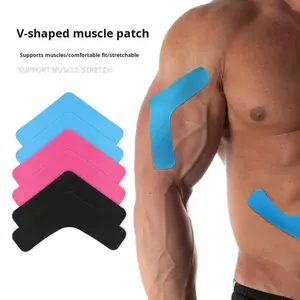 크로스 보더 자체 접착 탄성 근육 테이프 마찰 방지 스포츠 핑거 가드 마우스 핸드 볼링 엄지 붕대 입 패치 - Product Image 2