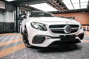Kits de carrocería auténtica E63 para <span class=keywords><strong>Mercedes</strong></span> Clase E, W213, Facelift E63S AMG 1:1, parachoques delanteros de coche, rejilla, capó, puntas de labios traseros - Product Image 3