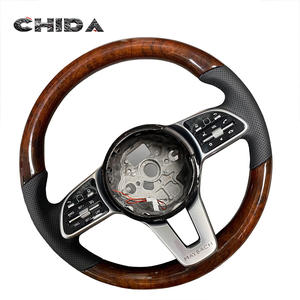 <span class=keywords><strong>Volant</strong></span> <span class=keywords><strong>en</strong></span> <span class=keywords><strong>bois</strong></span> de pêcher personnalisé pour <span class=keywords><strong>Mercedes</strong></span> Benz a E S C G-Class W205 W204 W212 W211 S300 S500 G500 G350 W222 - Product Image 6