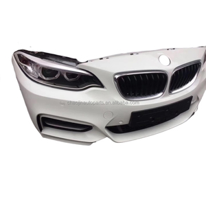 Prodotto di fabbrica 2014-2017 per <span class=keywords><strong>BMW</strong></span> <span class=keywords><strong>serie</strong></span> <span class=keywords><strong>2</strong></span> F22 F23 MT paraurti anteriore usato condizione include griglia anteriore - Product Image 2