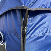 Tente arrière universelle pour SUV, imperméable, monocouche, quatre saisons, avec structure en acier, extension de coffre de voiture, camping, voyage en plein air, 190T