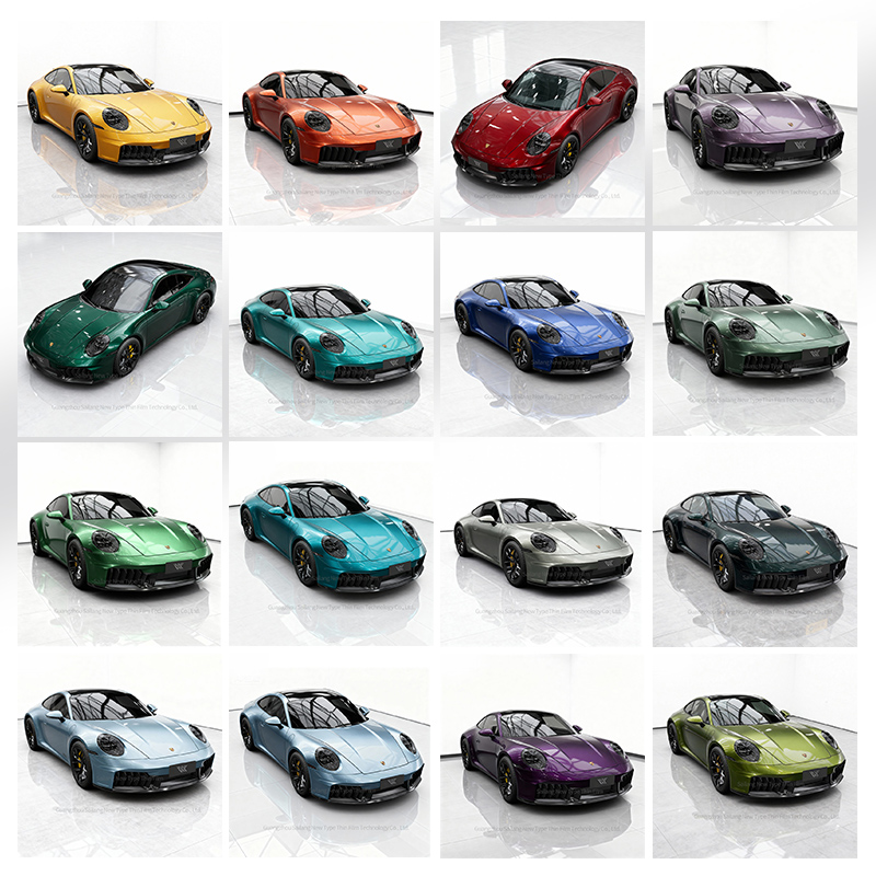 PPF de color: Más de 300 colores