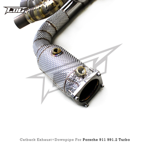 ระบบท่อไอเสียแบบวาล์วสั่งทำพิเศษสำหรับรถปอร์เช่ 911 991/991.2 เทอร์โบ ปี 2017-2019 รุ่นซูเปอร์สปอร์ต X พร้อมระบบวาล์วทรอนิกส์ - Product Image 4