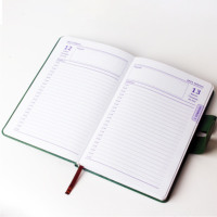 Agenda espagnol A5 personnalisé avec logo de l'entreprise, carnet de notes quotidien, journal d'école professionnelle, nouveau 2024