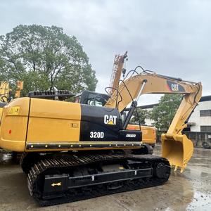 Garantie d'un an, excavatrice d'occasion Cat 320D, excavatrice en bon état, 20 tonnes, avec pièces de rechange, puissante, haute efficacité - Product Image 2