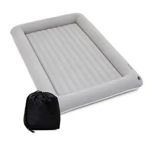 Portable Eco-friendly PVC Kids Blow Up Air Mattresses Inflatable Toddler Travel Bed