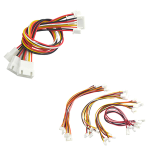 JST XH konektor adaptor kabel Kustom 12 Pin inti tembaga PVC isolasi elektronik 12V kawat Harness - Product Image 4