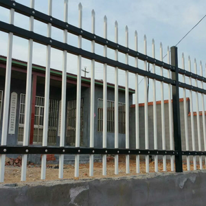 Clôture de jardin en fer forgé avec revêtement en poudre - Product Image 3