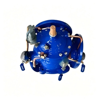 Vanne de régulation hydraulique réglable pour maintien, soulagement et réduction de pression DN50 - DN300